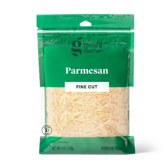 Finely Shredded Parmesan Cheese - 6oz - Good & Gather&trade; image {4}
