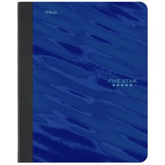 Five Star Active Comp Book Blue Wide Ruled 80ct image {1}