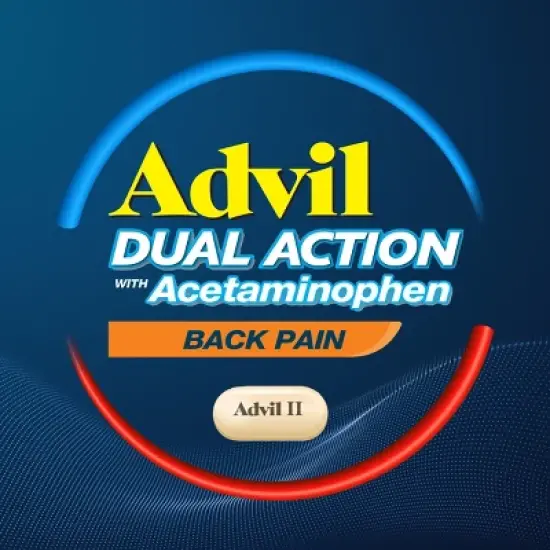 Advil Dual Action NSAID Ibuprofen Back Reliever - 18ct image {11}