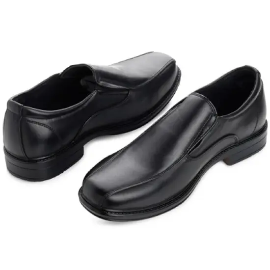 Alpine Swiss Mens Dress Shoes Leather Lined Slip on Loafers image {3}