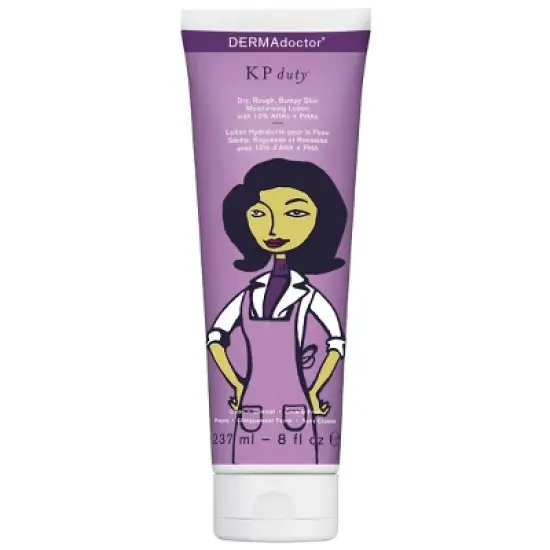 DERMAdoctor KP Moisturizing Lotion, dermatologist-formulated for keratosis pilaris. Treats dry, rough skin with 10% AHAs + PHAs, 8 oz. image {7}
