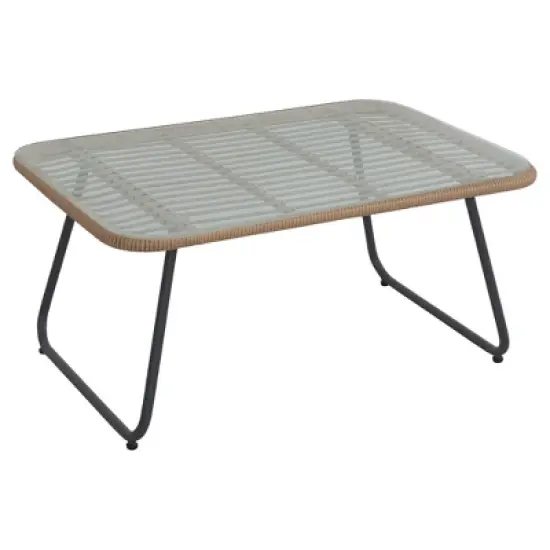 Northlight 4-Piece Kingstown Rattan Outdoor Patio Conversation Set with Cushions image {4}