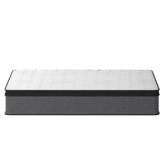 Merrick Lane Full Size 13" Euro Top Mattress in a Box with Hybrid Pocket Spring and Foam Design for Supportive Pressure Relief image {11}