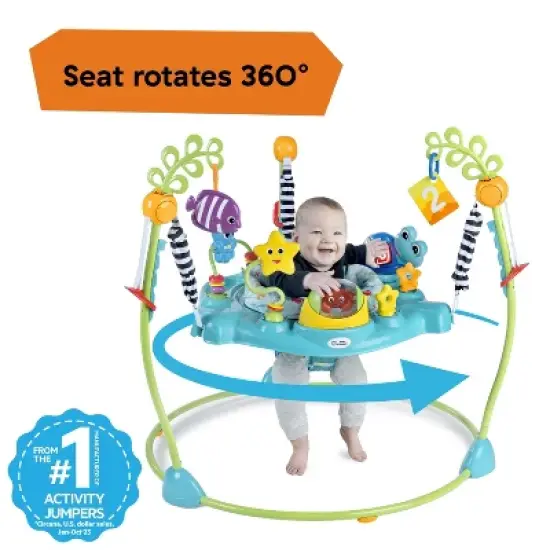 Baby Einstein Ocean Explorers Curiosity Cove 2-in-1 Activity Jumper image {16}
