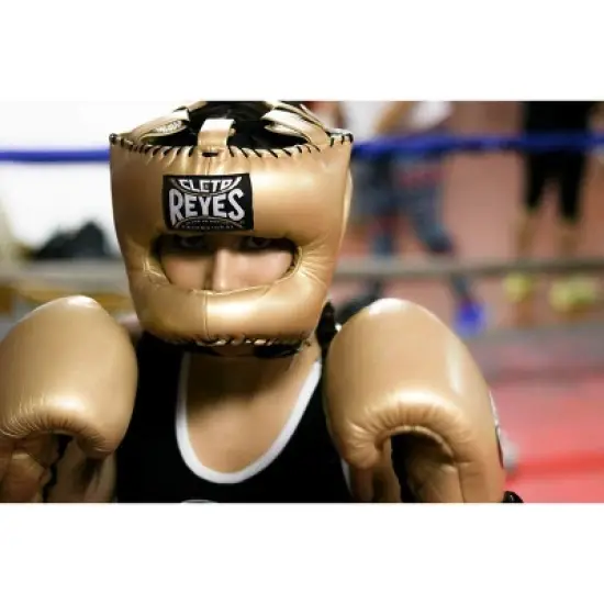 Cleto Reyes Traditional Headgear with Nylon Face Bar image {1}