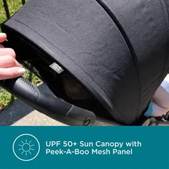 Contours Itsy Lightweight Stroller - Black image {16}