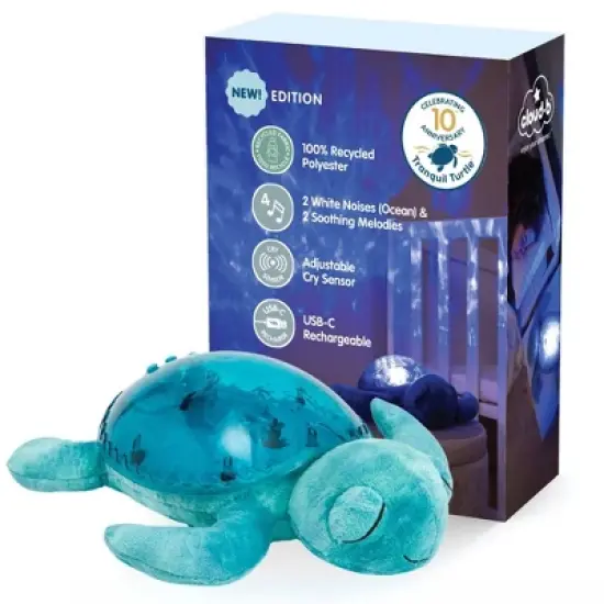 Cloud B Tranquil Turtle Sound Machine and Nightlight Toy &ndash; New Edition image {9}
