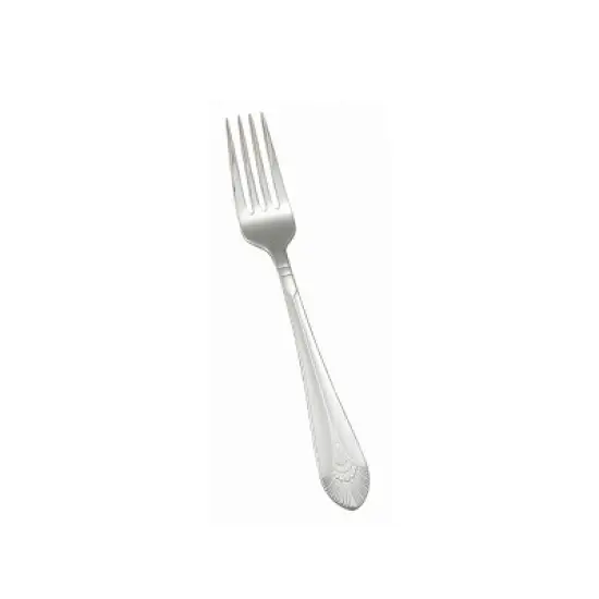 Winco Peacock Dinner Fork, 18-8 Stainless Steel, Pack of 12 image {1}