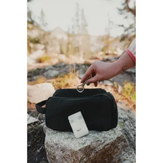 Stansport Cotton Canvas Travel Accessory Bag - Black image {4}