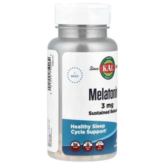 KAL Melatonin, 60 Tablets image {3}