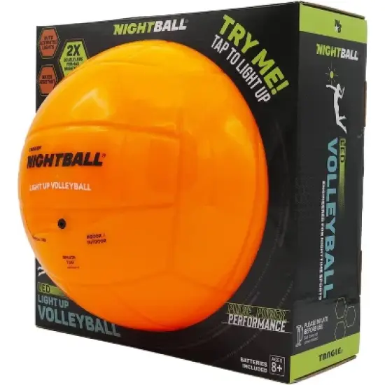 NightBall LED Light Up Volleyball - Orange image {2}