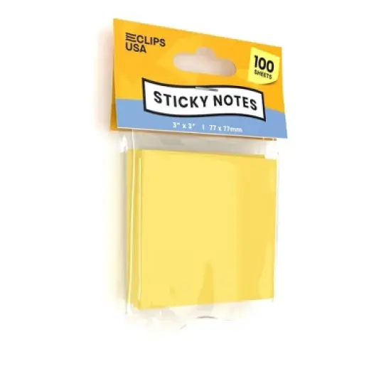 Yellow Sticky Notes, 100 Sheets (60 Packs) image {2}