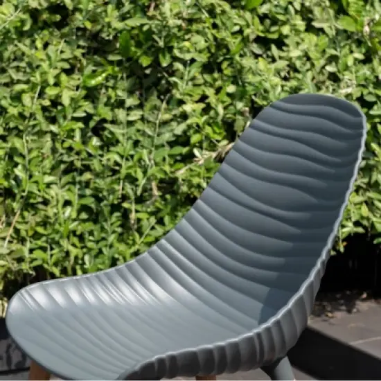 Amazonia Copa 13pc Aluminum Rectangular Extendable Patio Dining Set Gray image {6}