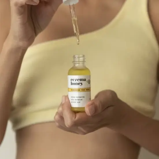 Eczema Honey Facial Serum - 1oz image {3}