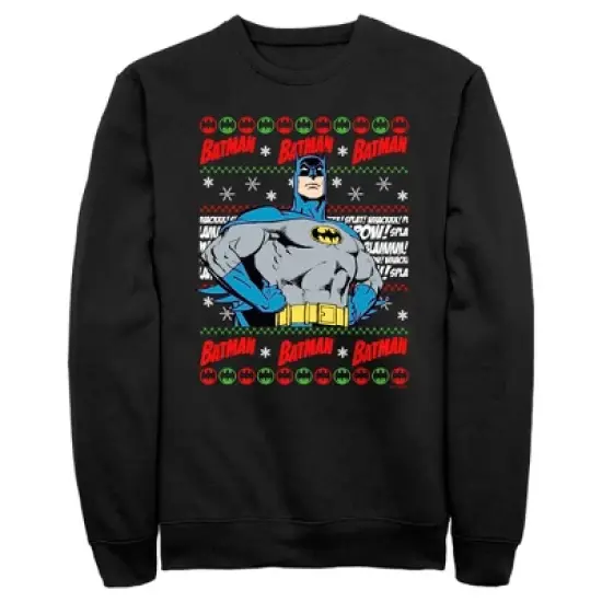 Men's Batman Christmas Sweater Sweatshirt image {3}