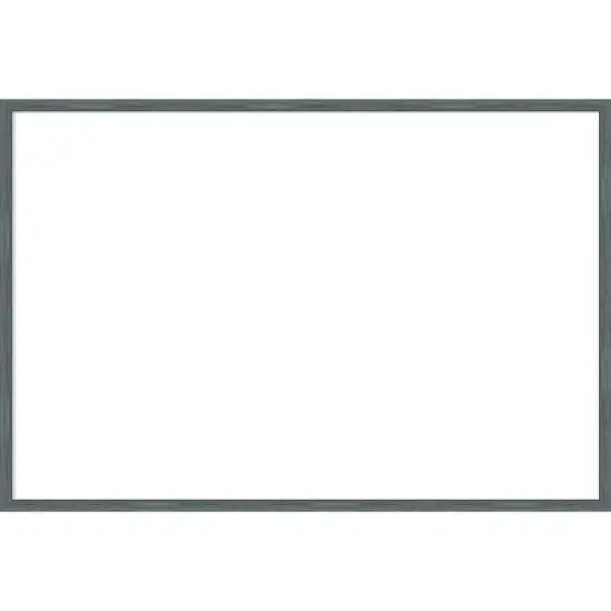 Amanti Art Dixie Blue Grey Rustic Narrow Framed Dry Erase Magnetic Board image {17}