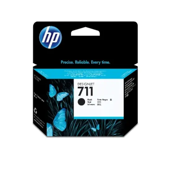 HP 711 80-ml Black DesignJet Ink Cartridge, CZ133A image {5}