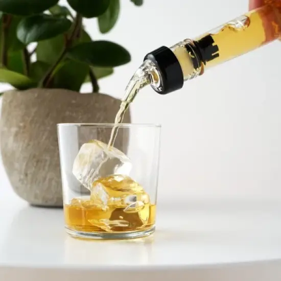 True Measured Alcohol and Liquor Pourer, Bottle Spouts for Liquor, Measure and Pour Alcohol Tools, Bartender Tool, 0.5oz, 1oz, 2oz, Set of 6 image {2}