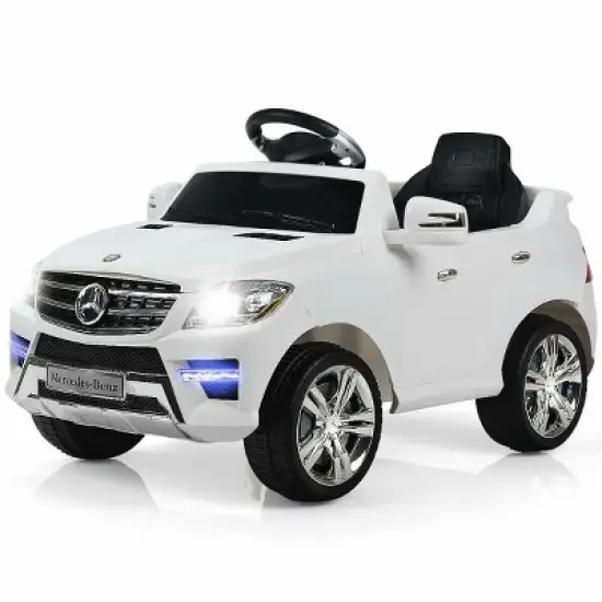 Costway Mercedes Benz ML350 6V Electric Kids Ride On Car Licensed MP3 RC Remote Control image {9}
