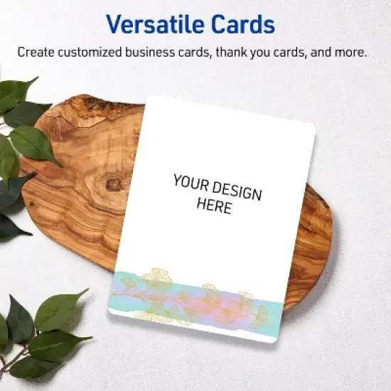 Avery Rounded Corner Postcards, Floral Design, 4.25" x 5.5" image {5}