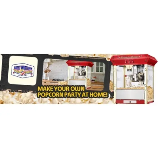 Great Northern Popcorn 8oz Princeton Popper, Red image {10}