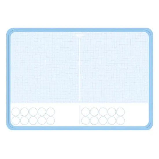 Magnetic Game Box 1 2 3 Numbers & You - 158 Magnetic Pieces in Travel Cardboard Carrying Case image {8}