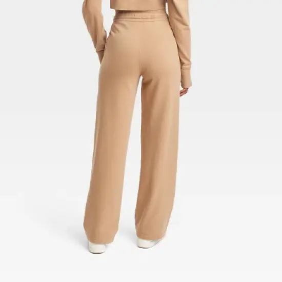 Women's High-Rise Open Bottom Fleece Pants - JoyLab&trade; image {1}