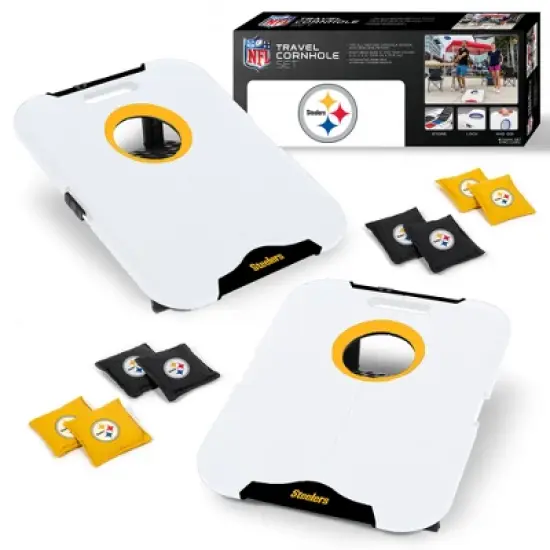 NFL Pittsburgh Steelers All-Weather Travel Cornhole Set image {6}