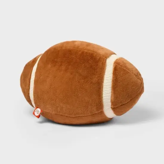 15" Football Plush - Gigglescape&trade;: Polyester Stuffed Character Toy, 3.49 lb image {2}