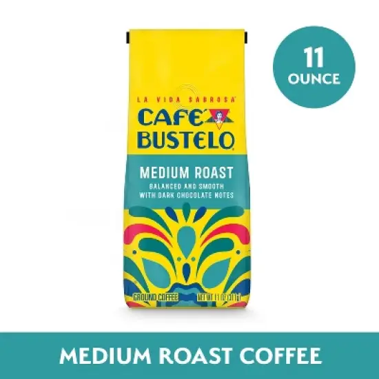 Cafe Bustelo Medium Roast Ground Coffee - 11oz image {1}