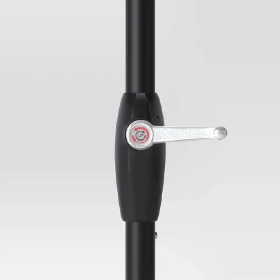 9'x9' Patio Market Umbrella - Black Pole - Room Essentials&trade; image {5}