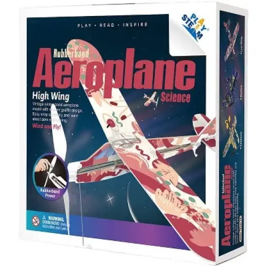 Playsteam Rubber Band Airplane Science - High Wing image {2}