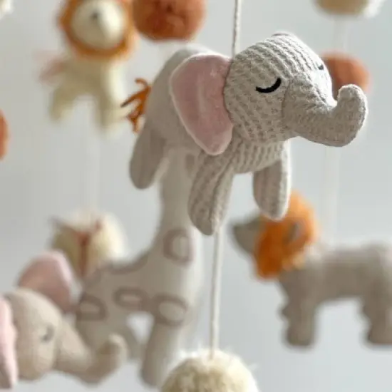 Crane Baby Handcrafted Ceiling Hanging - Kendi Animals image {6}