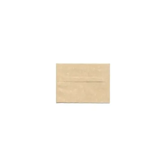 JAM Paper A6 Parchment Invitation Envelopes 4.75 x 6.5 Brown Recycled 35220 image {1}
