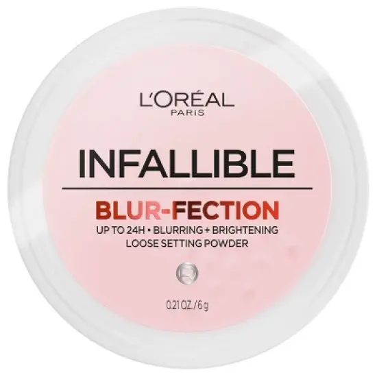 L'Oreal Paris Infallible Blur-fection Longwear Loose Setting Powder - 0.21oz image {10}