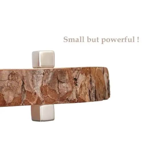 Wrapables Cube Neodymium Magnets, Strong Magnets for Refrigerator, Whiteboards, Crafts, Science Projects, Set of 12 (Large) image {3}