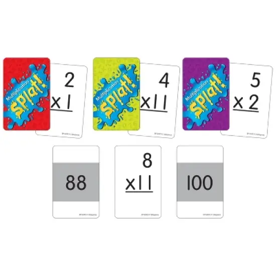 Teacher Created Resources Multiplication Splat Card Game image {1}