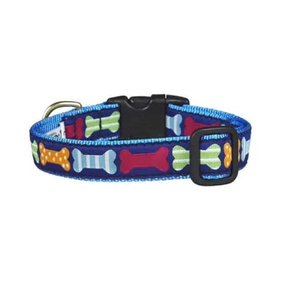 Up Country Big Bones Dog 1 Wide Collar - Medium (12-18) image {1}