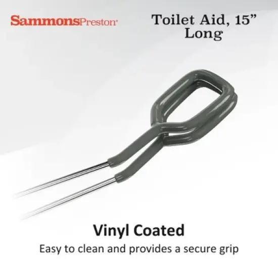 Sammons Preston Toilet Aid, 15" Long, Single image {1}