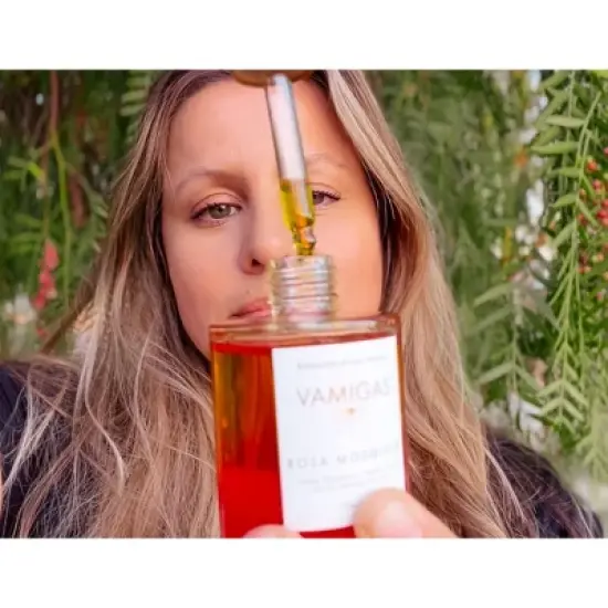 Vamigas Rosa Mosqueta Chilean Rosehip Facial Oil - 1.35 fl oz image {6}