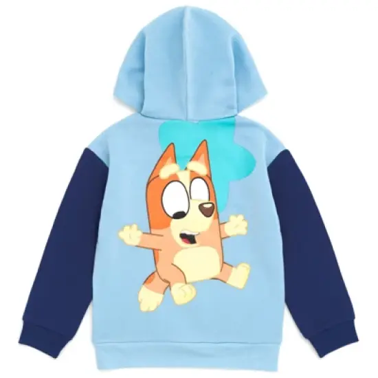 Bluey Fleece Pullover Hoodie Toddler to Little Kid image {4}