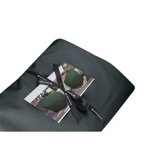 Eevelle 25.5" Meridian Round Table Fire Pit Cover Charcoal Gray image {1}