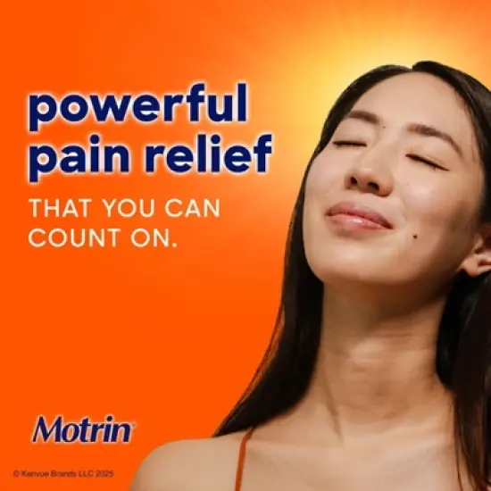 Motrin IB Pain Reliever & Fever Reducer Tablets - Ibuprofen (NSAID) - 100ct image {10}