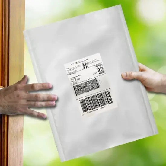 UOFFICE 200 Poly Bubble Mailer Bags 9.5"x14.5" #4 White Self-Sealing Envelopes image {10}