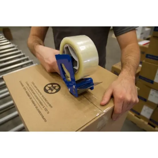 Shurtape  Carton Sealing Tape, 2 mil, Clear, PK6 HP 235 image {6}