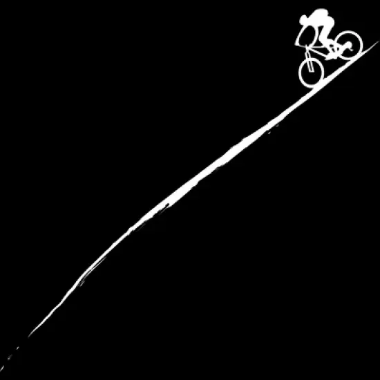 Women's Design By Humans Downhill Mountain Biker By Ziegenbart Racerback Tank Top image {1}