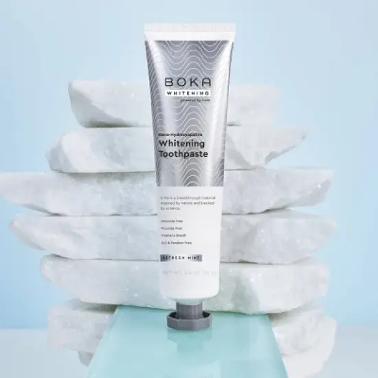 Boka Whitening- Fluoride Free- Nano Hydroxyapatite Toothpaste - 3.4oz image {1}