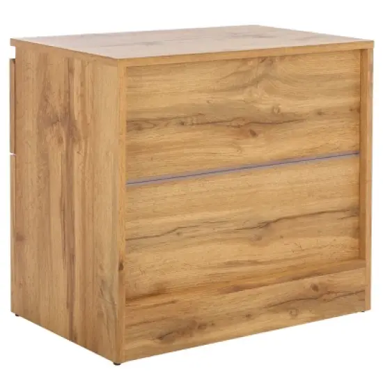 Conall 1 Drawer Nightstand - NST3102 - Oak - Safavieh image {5}