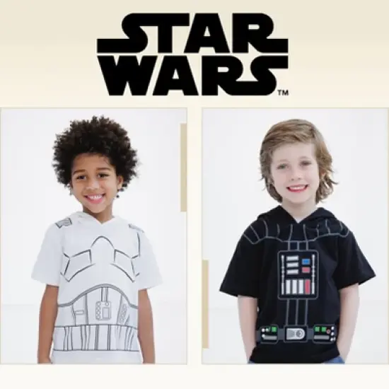 STAR WARS Hooded Matching Family Cosplay T-Shirt Toddler image {2}