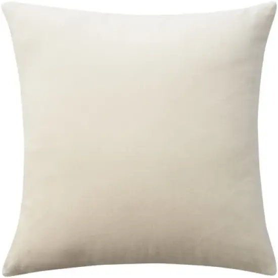 Mina Victory Sofia Solid Velvet Reversible Indoor Throw Pillow image {5}